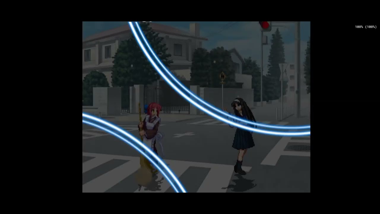 NetherSX2 Melty Blood test in Samsung A32 5G