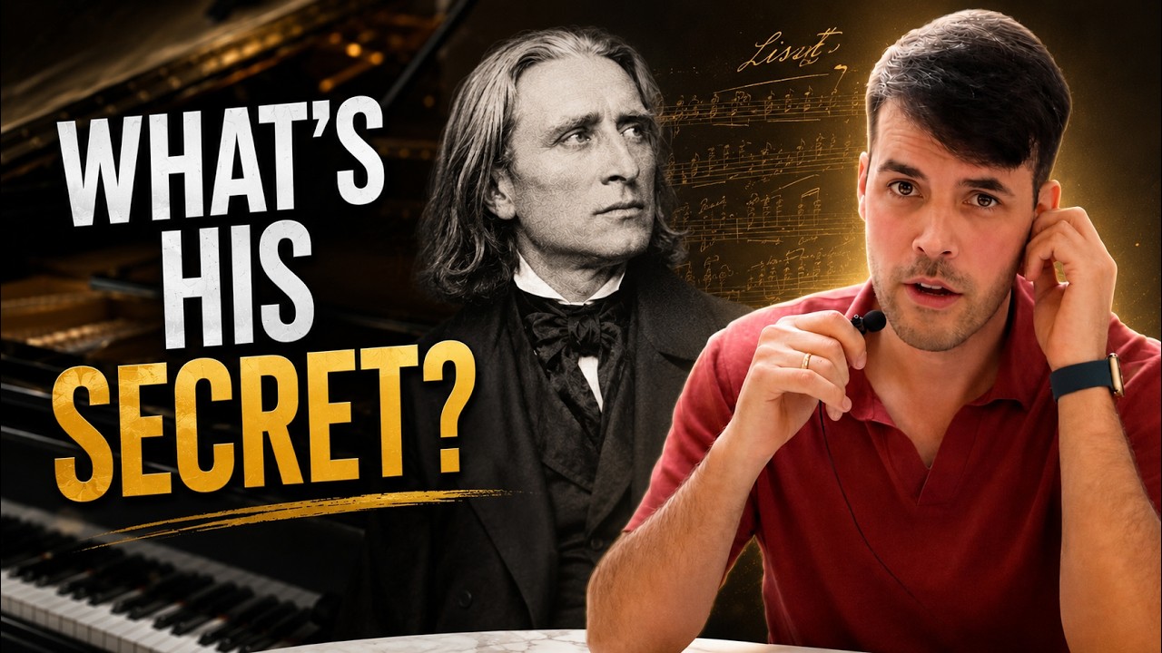 5 SECRET TECHNIQUES THAT SEPARATE AMATEUR FROM PROFESSIONAL PIANISTS (Special Liszt technique)