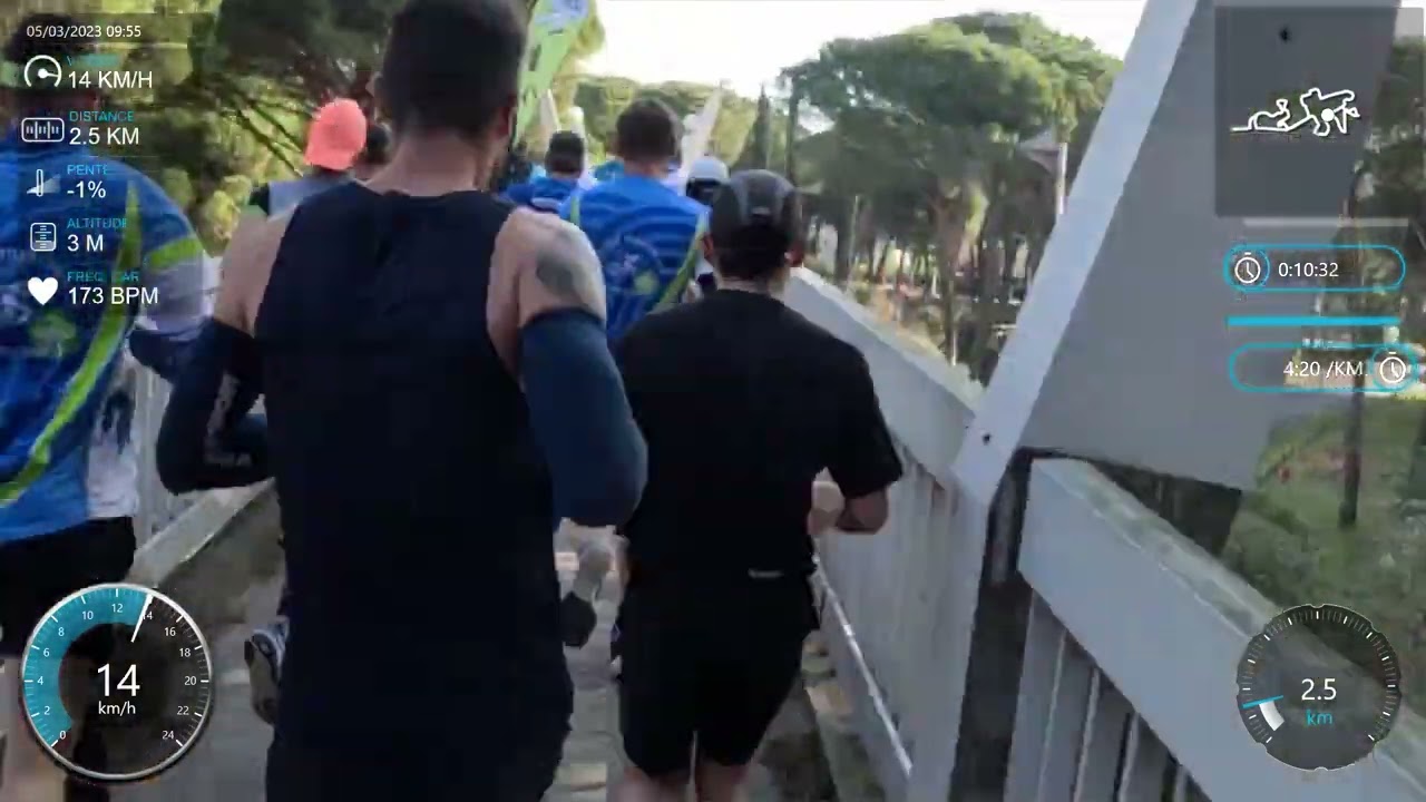 VirtualRun Semi Marathon La Grande Motte - Les pyramides
