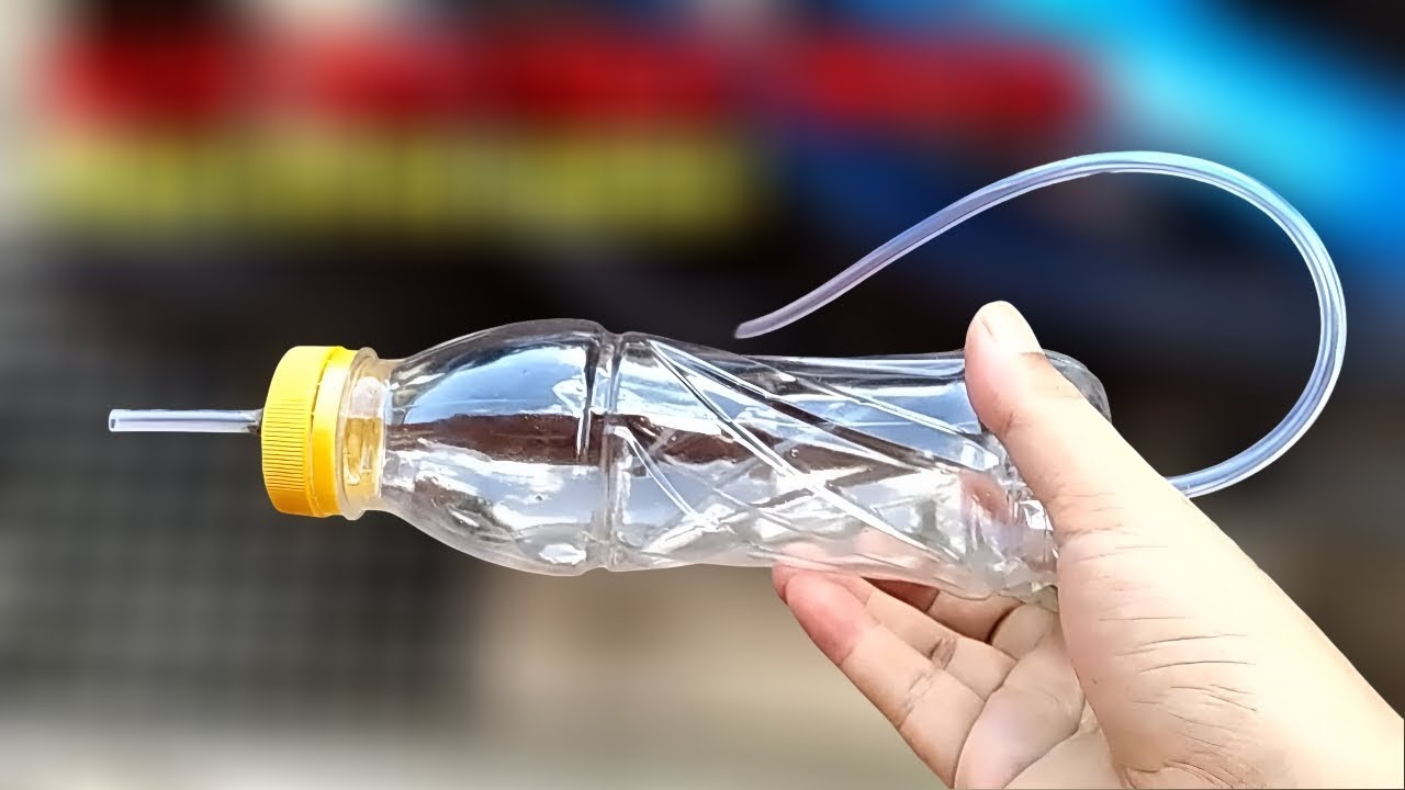 ALAT PENYEDOT BENSIN DARI BOTOL BEKAS