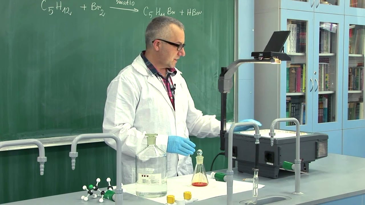 InfoPlus - Scenariusz nr 1 Chemia - Bromowanie alkanow mechanizm reakci substytucji wolnorodnikowej