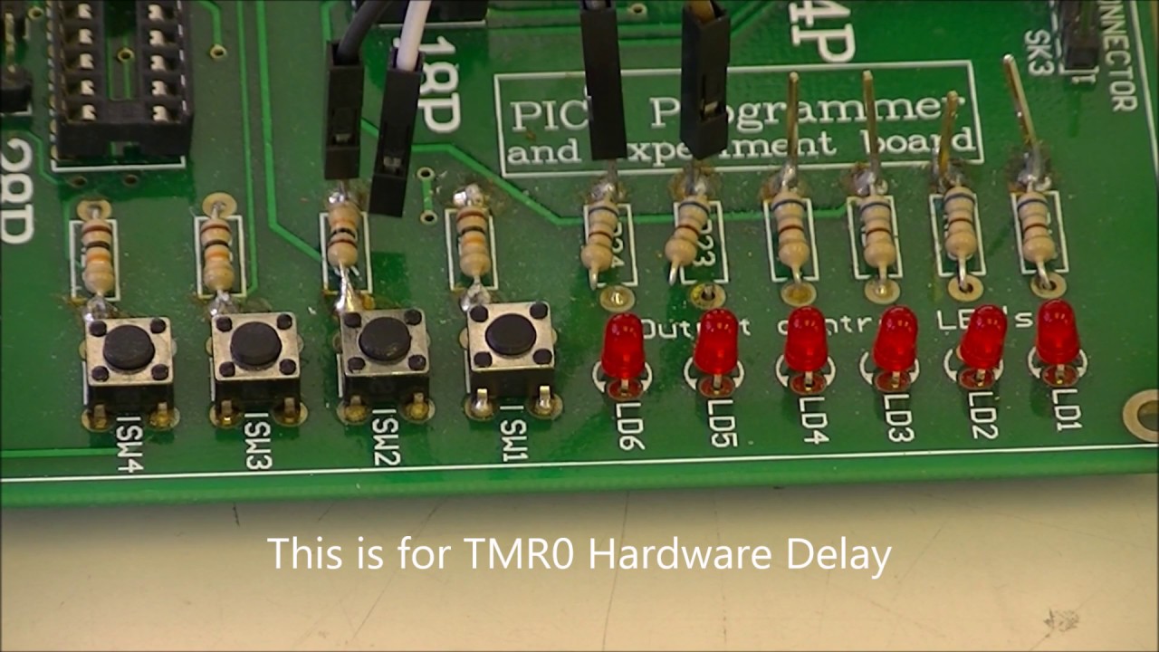 PIC16F84A-628A Hardware Time Delays