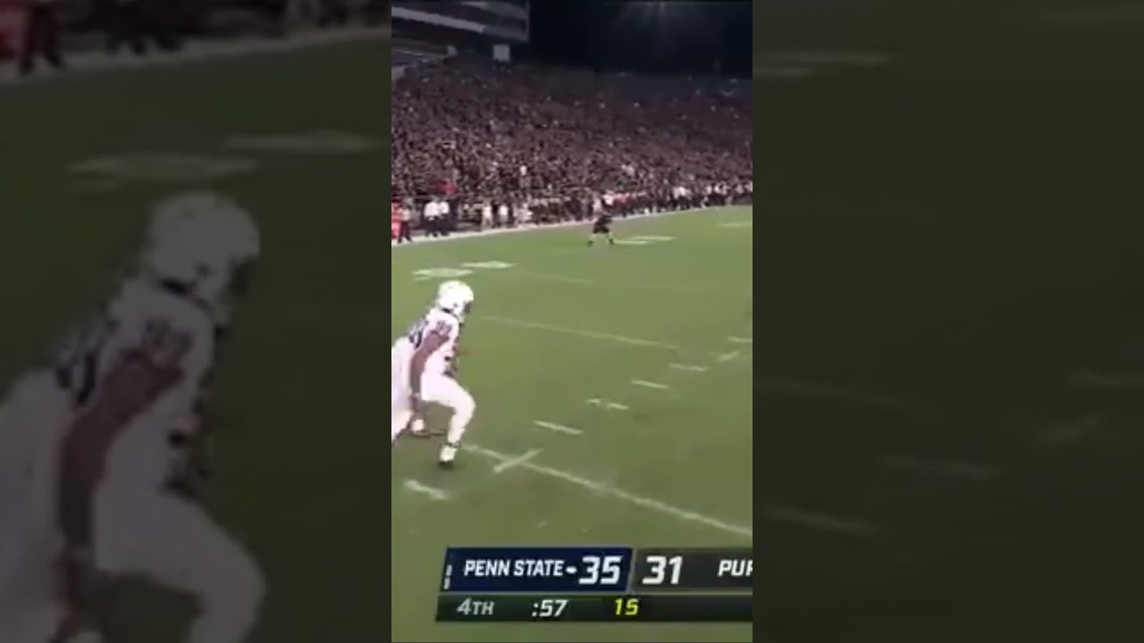 Penn State&rsquo;s kicker is 6&rsquo;10 he should be playing bball
