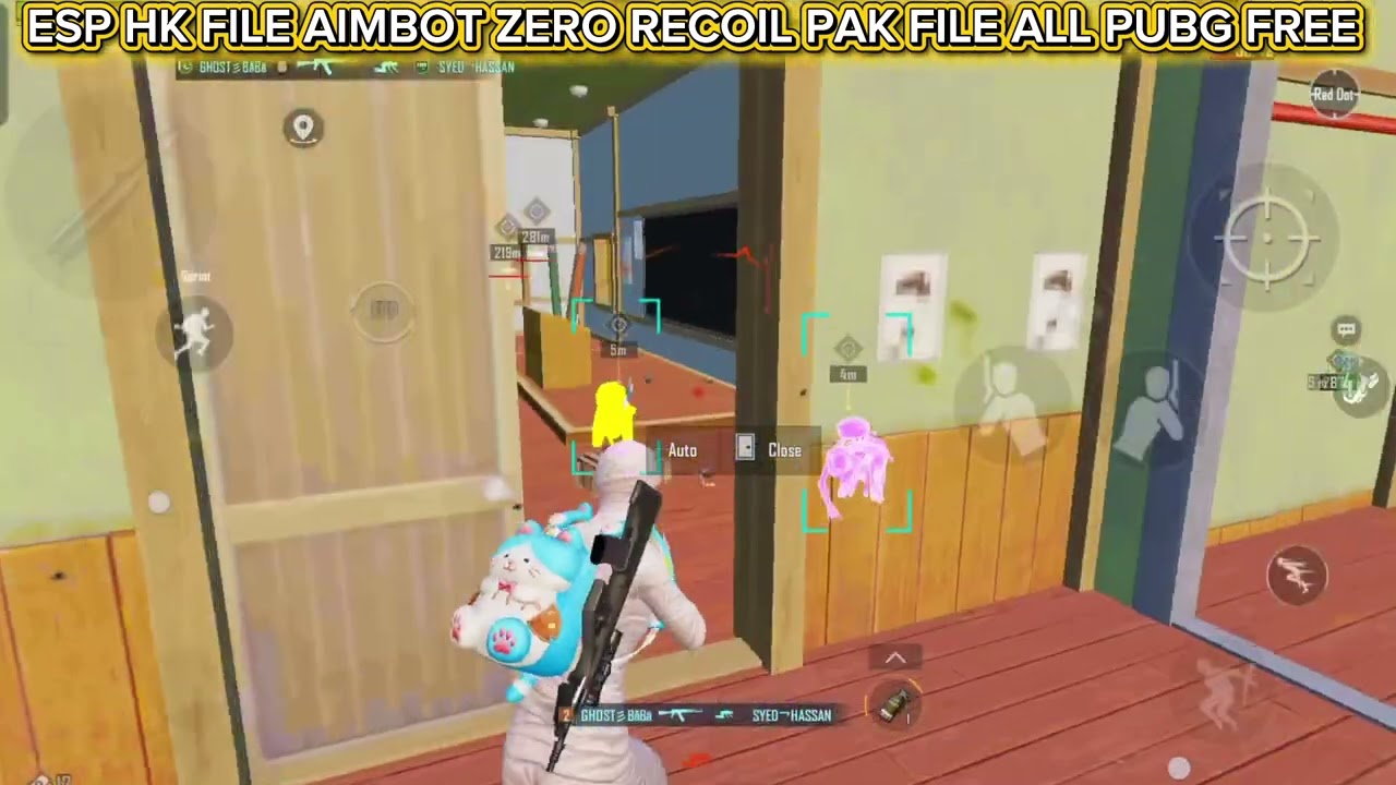 Pubg Mobile hack 4.5 ( New 4.5 Version Inbuilt Esp Mod ) | Pubg Mobile Gl + Kr Hack | Pubg 4.5 Hack