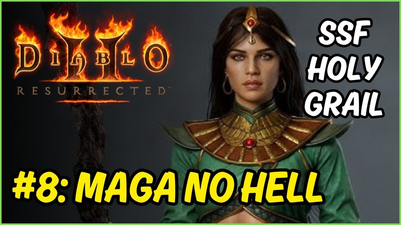 D2R Desafio SSF Holy Grail - #8: Maga no Hell