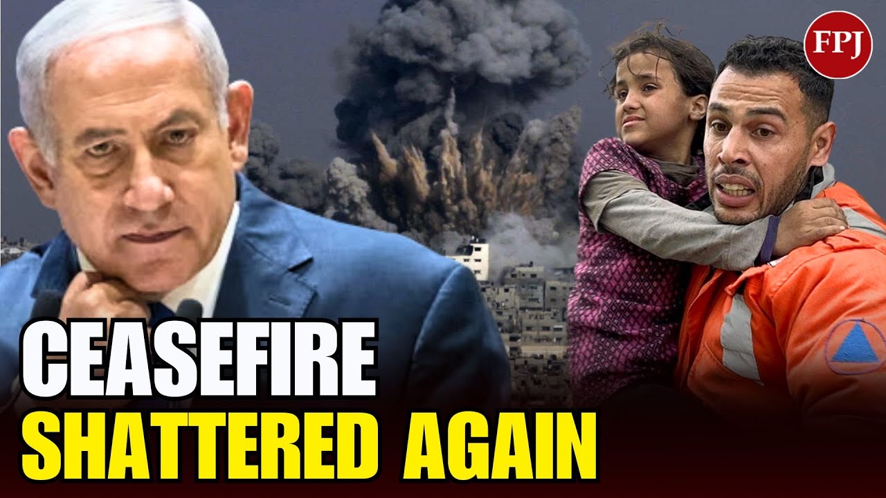Israel-Hamas War Starts Again? 27 Killed In Fresh IDF's&nbsp;Strikes&nbsp;On&nbsp;Gaza