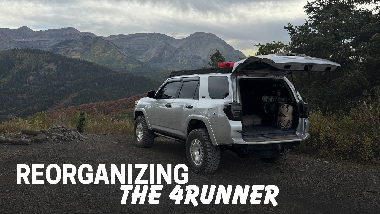 Reorganizing the Inside of the 4Runner: Optimizing Space, Transitioning to a Crawler