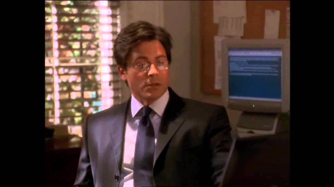 West Wing - When Ainsley Hayes meets President Bartlett