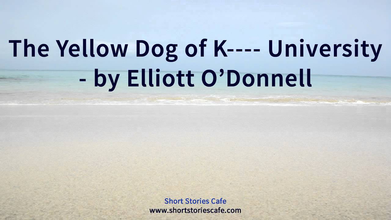 The Yellow Dog of K     University   by Elliott O'donnell
