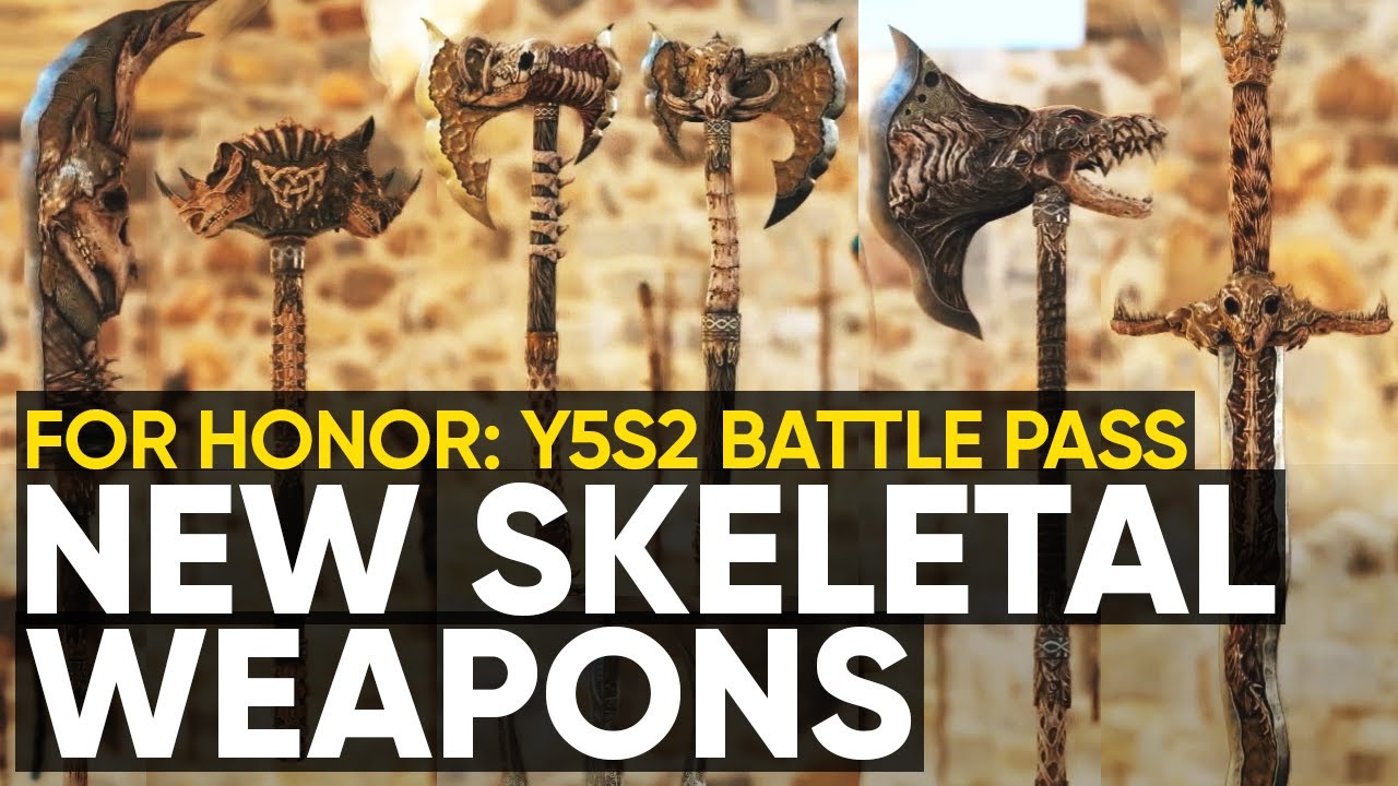 New Battle Pass Weapons for All Heroes | For Honor: MIRAGE Year 5 Season 2