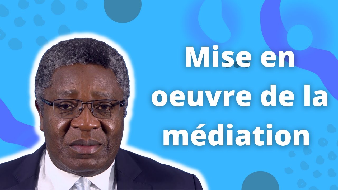 Mise en œuvre de la médiation