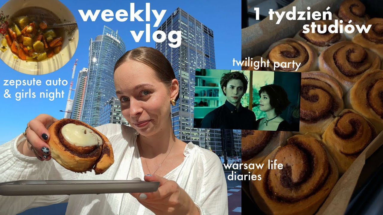 pierwszy tydzień studiów, girls night & zepsuł mi się samochód // fall diaries