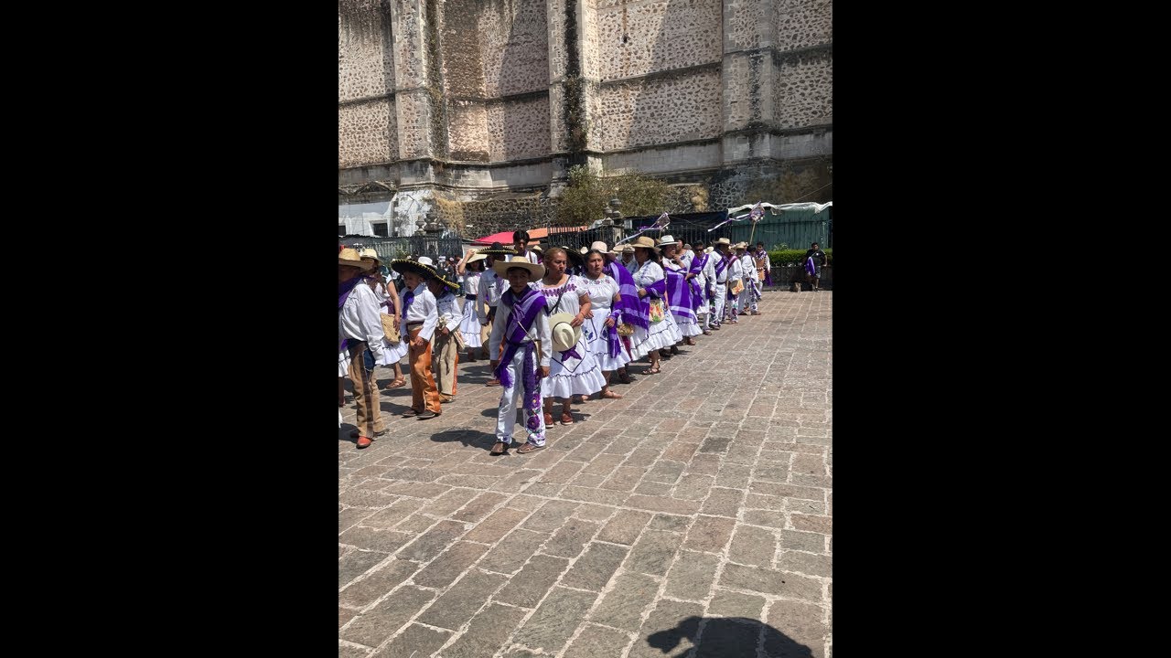 Arrieros de San Jerónimo Acazulco del Maestro Felix Flores Bailando en Chalma