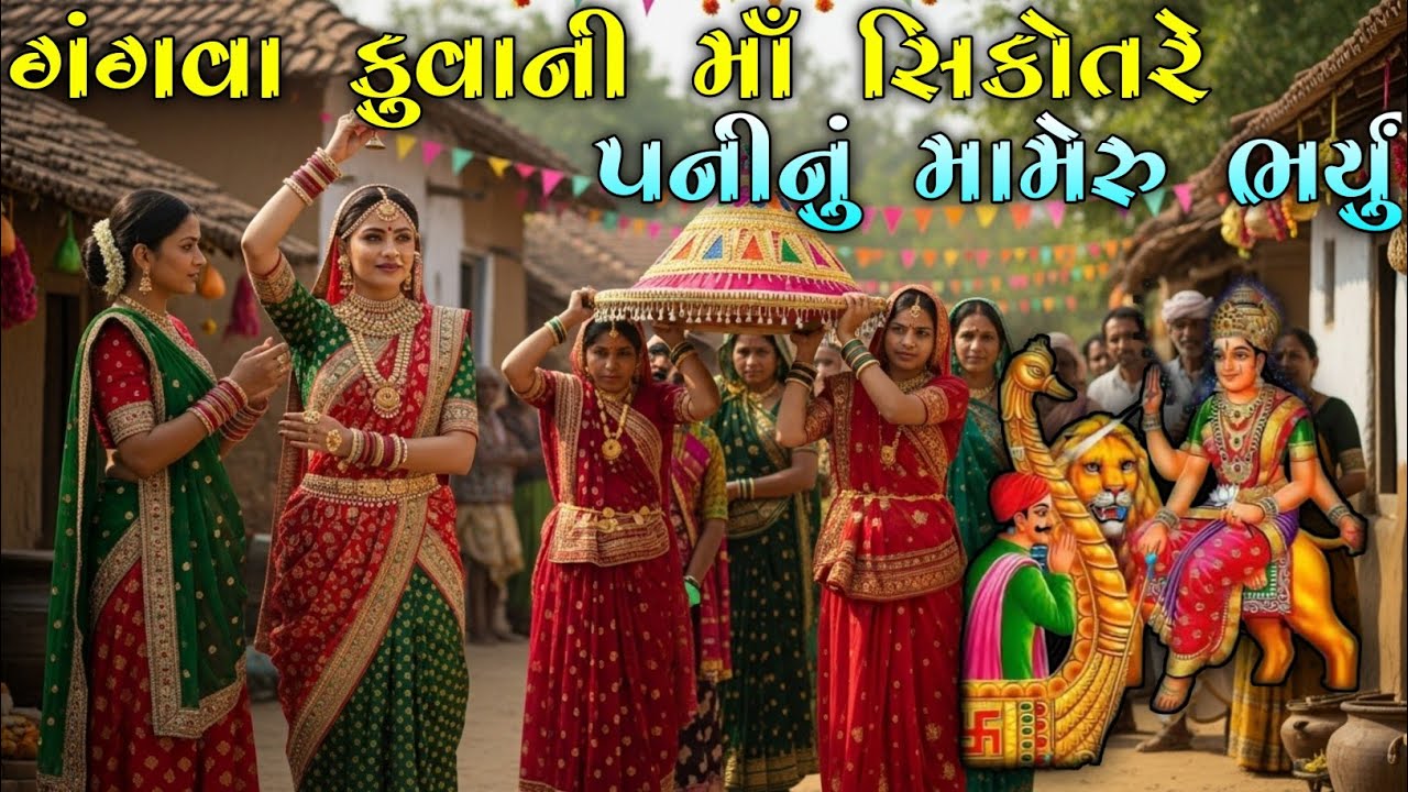 ગંગવા કુવાની માઁ સિકોતરે પનીનું મામેરુ ભર્યું | sikotarma no itihas| Raja goga vlog | 