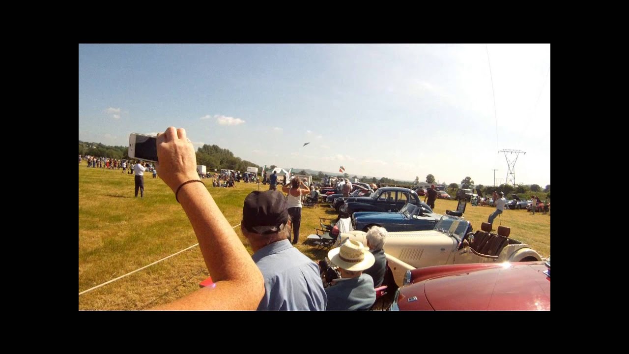 Vulcan XH558 at Welshpool