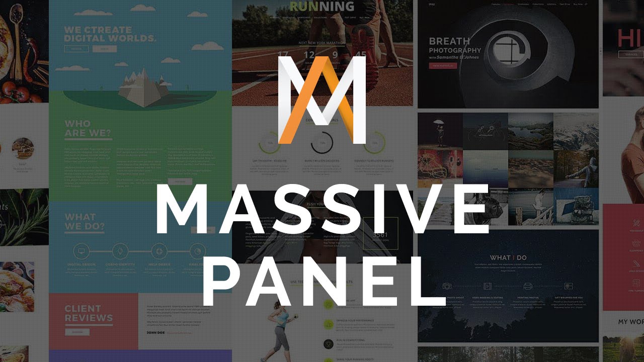 Massive Panel in Massive Addons VC Extension