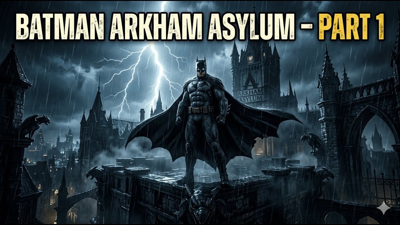 🔴 Batman Arkham Asylum – Part 1 | The Night Begins (No Commentary) 🔴