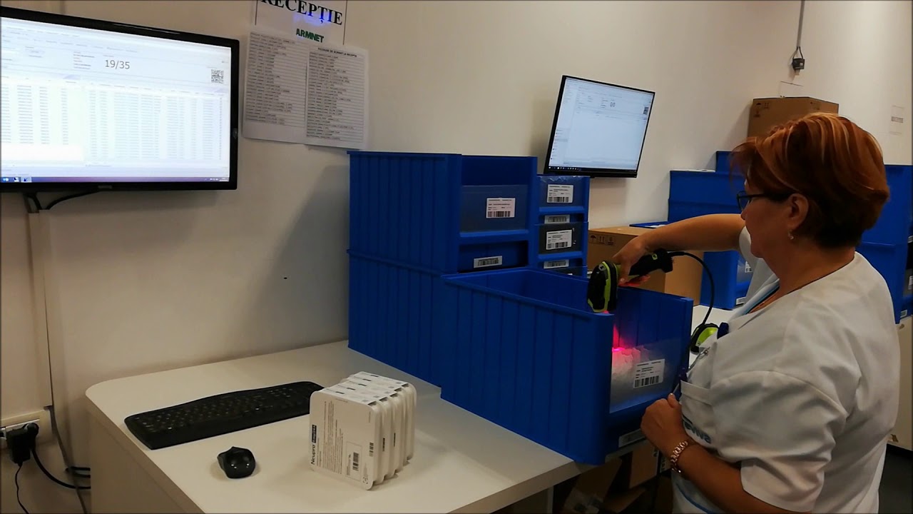 Pharma continuous scanning