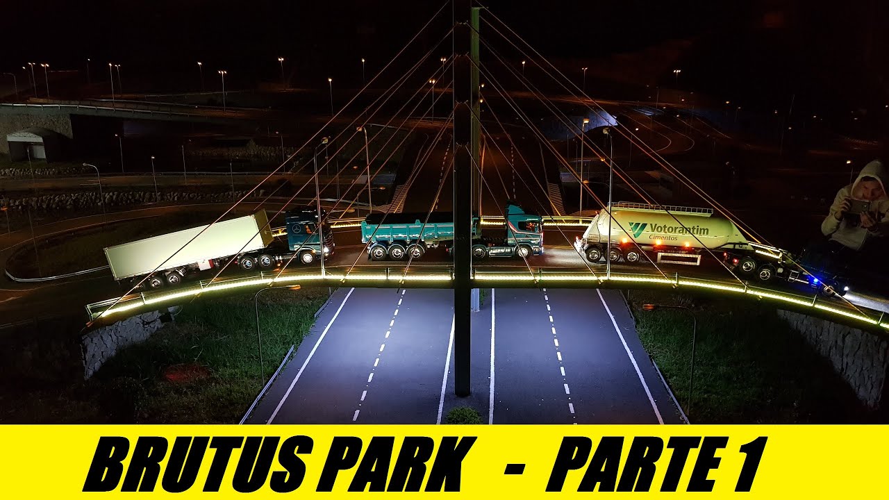 BRUTUS - INAUGURAÇÃO PISTA DE TRUCKMODELISMO BRUTUS PARK - PARTE 1