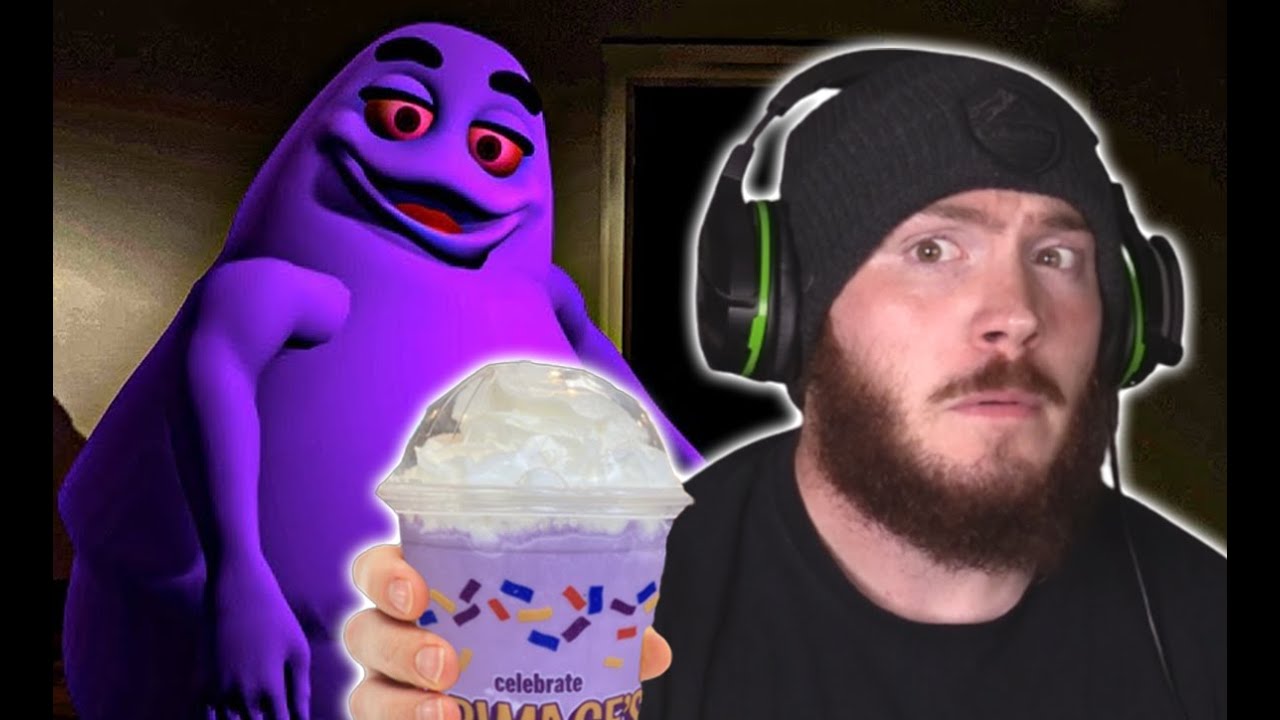 DON'T DRINK THE GRIMACE SHAKE AT 3AM (The Grimace Shake Horror)