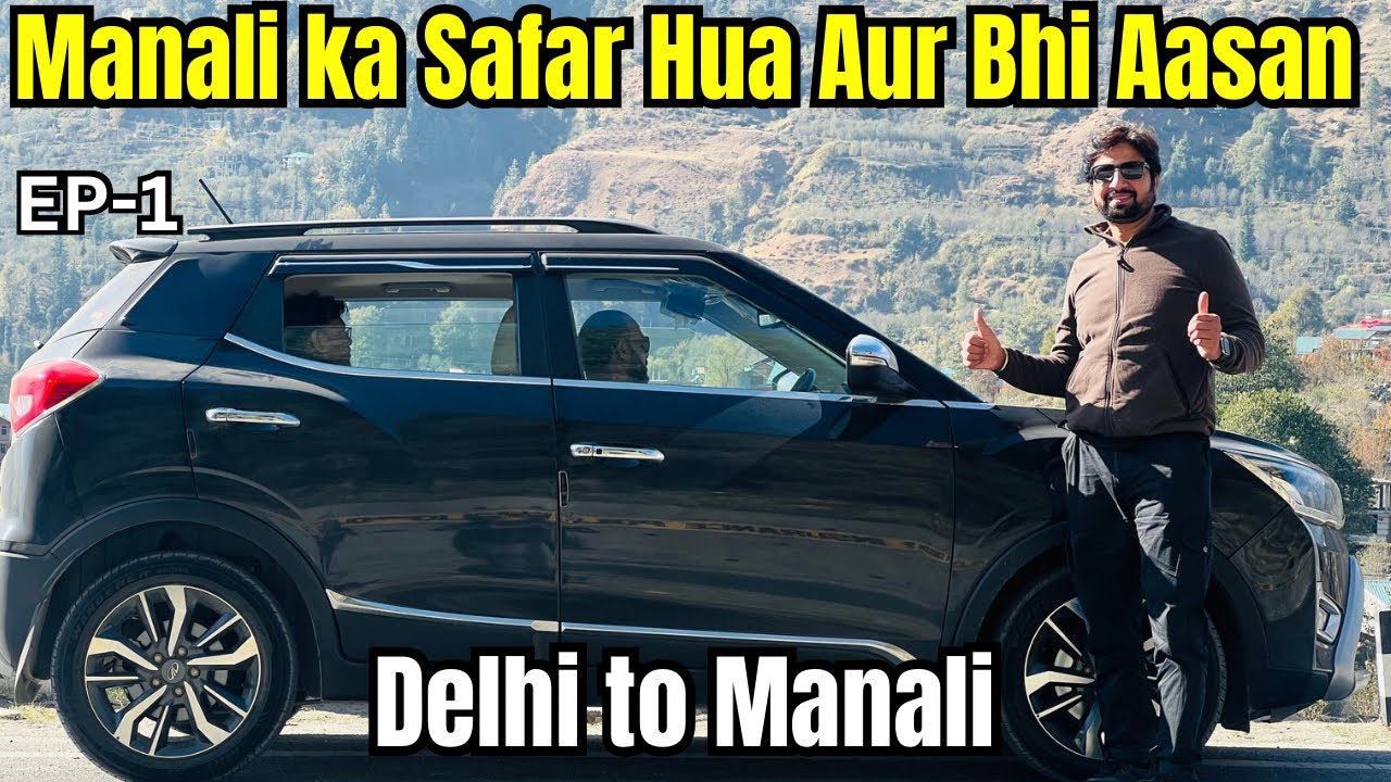 Snowfall ❄️ Ka Maja Lene Nikal Pade Manali | Delhi to Manali | Himachal Road Trip.
