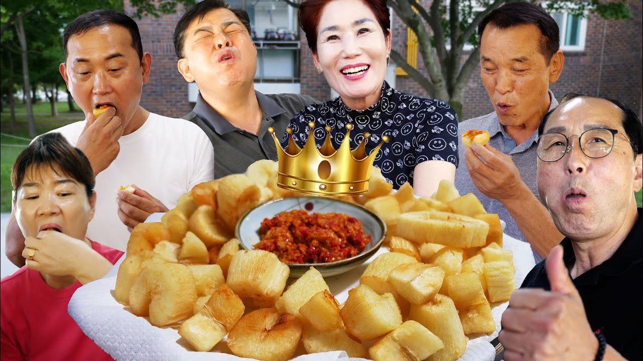 Singkong Goreng AUTO Jadi Cemilan Sultan di Korea!!🤣