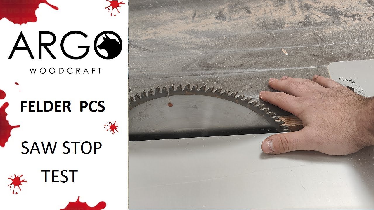 293 - Test systemu bezpieczeństwa Felder PCS - saw stop test review