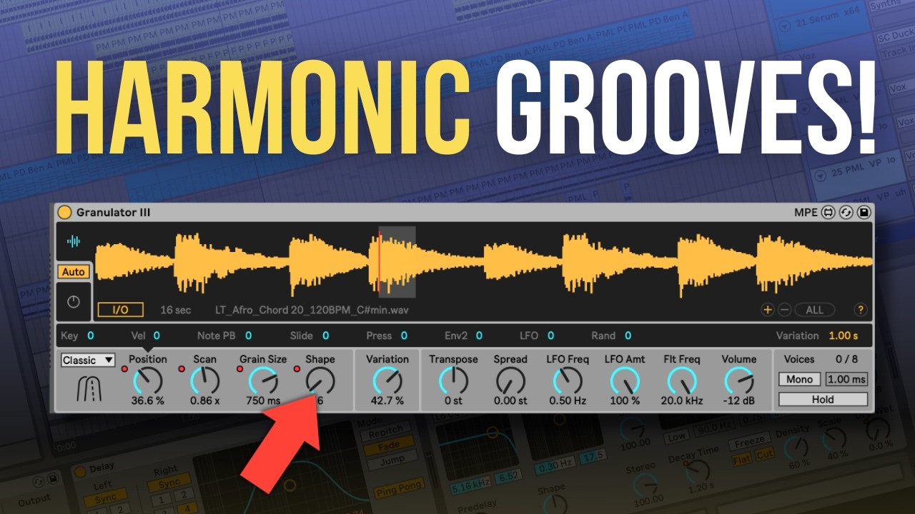 Granulator can do this...