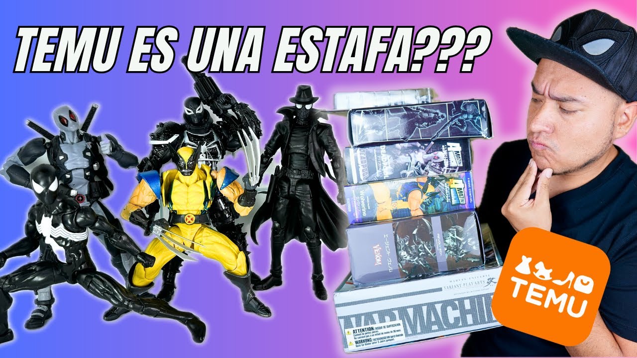 ABRIENDO FIGURAS DE TEMU 😲😲