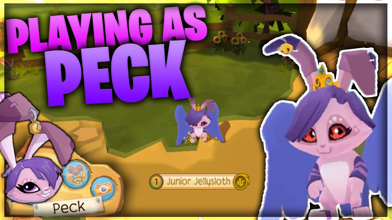 Playing as Peck in Play Wild & All of Her Actions! | Animal Jam Play Wild