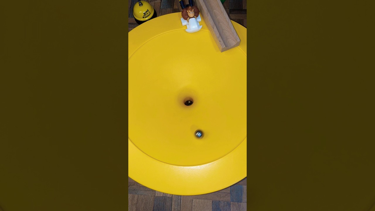 🌈🚦Amazing 😯 Marble Run Healing Sound Wooden Cuboro Standard スロープ＆バリボーゴールデングミRooling Ball #ASMR