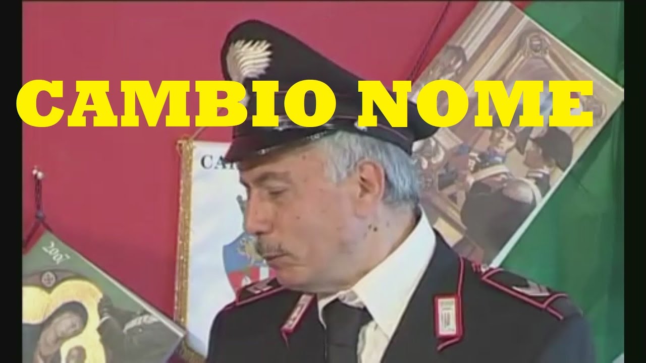 Cambio nome
