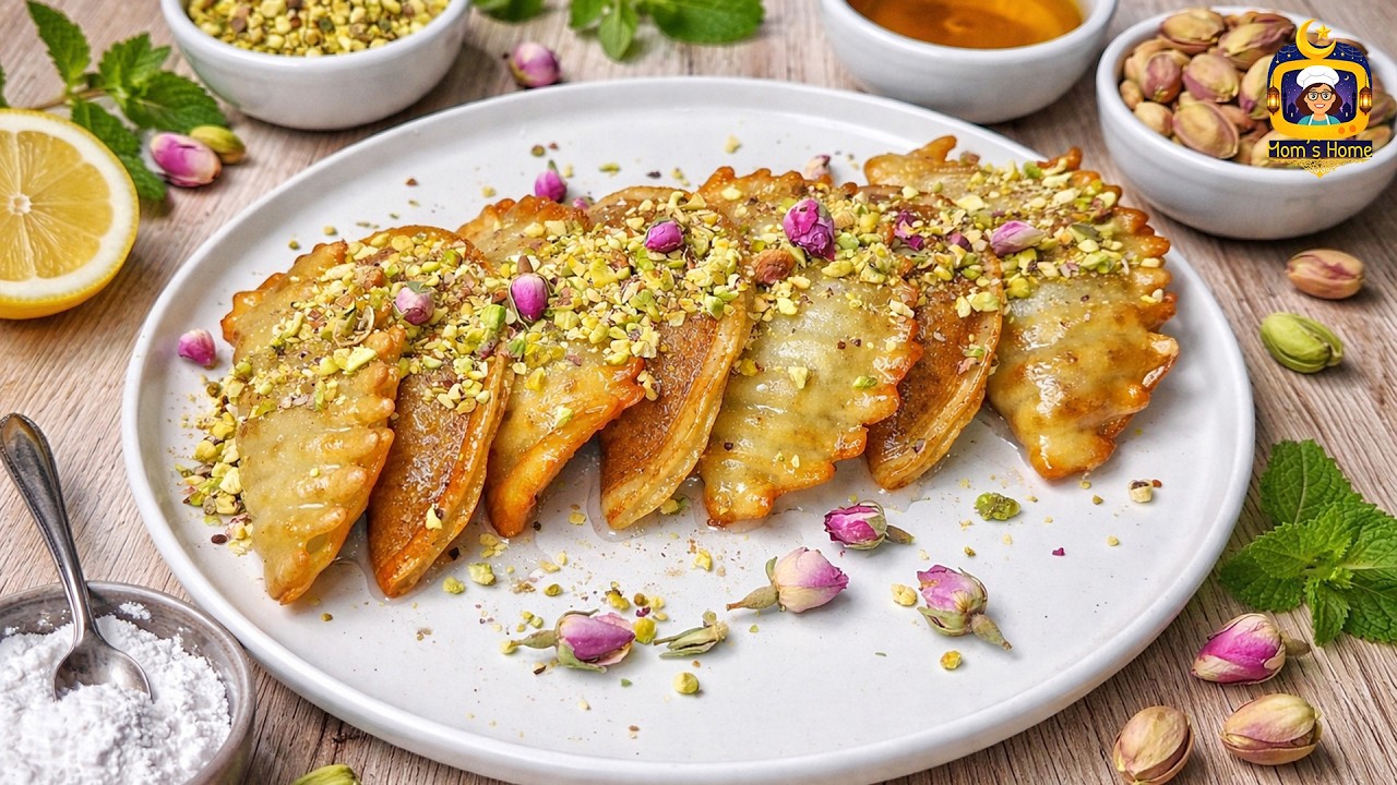 قطايف على الغريل  بطريقة سهلة ولذيذة من بيت الماما | مثالية لعزومات رمضان 🌙✨