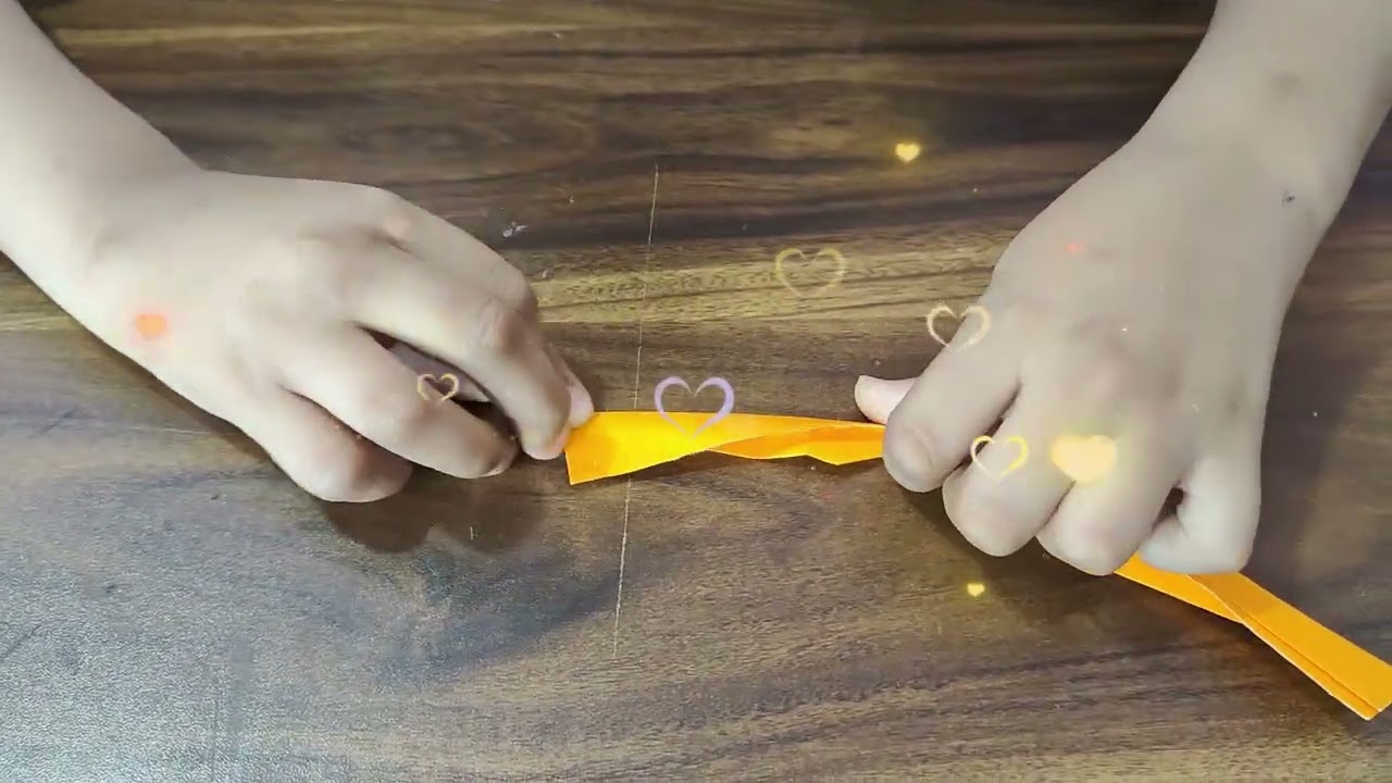 How to make a balancing bird with origami paper