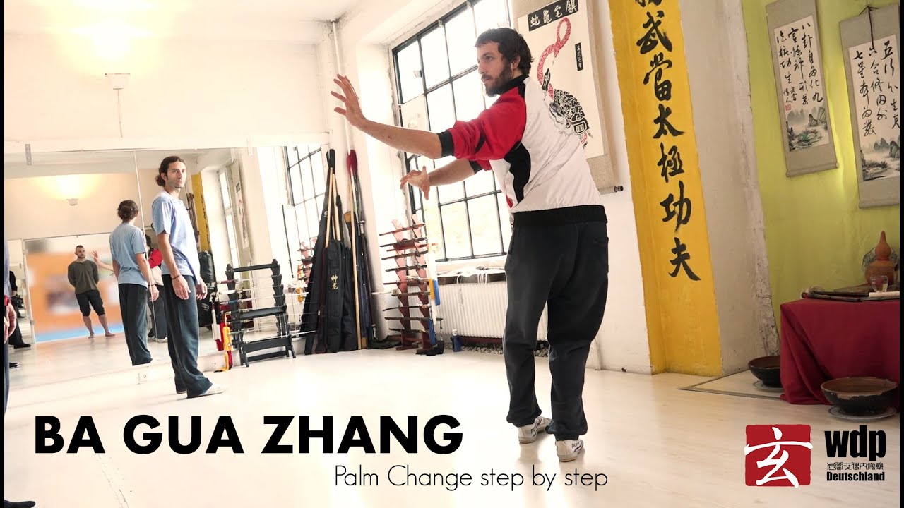 BA GUA ZHANG: Palm Change Step by Step (Ba Gua Camp 2019)