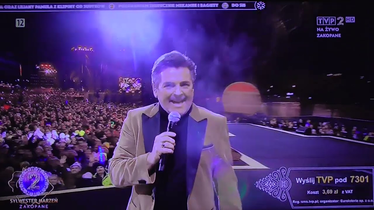 Thomas Anders&ModernTalking Band Sylwester marzeń TVP2 Zakopane,Poland 31/12/2022-2023 Brother Louie