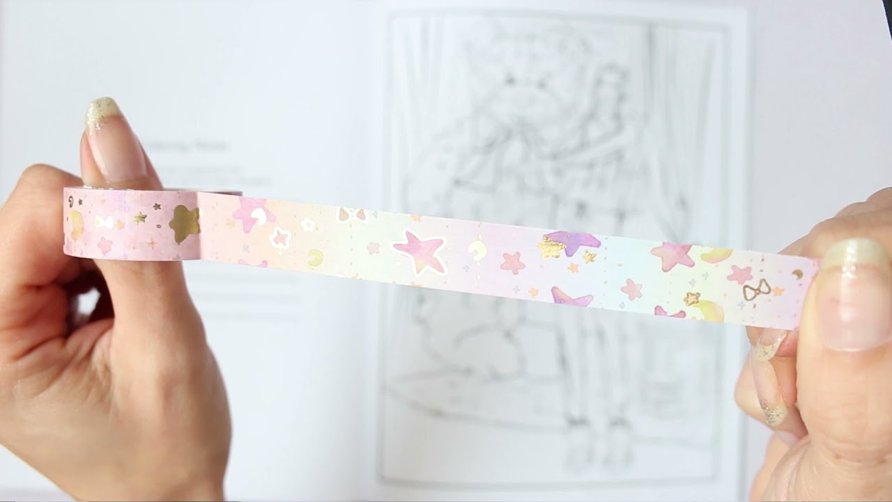 Satisfying washi tape