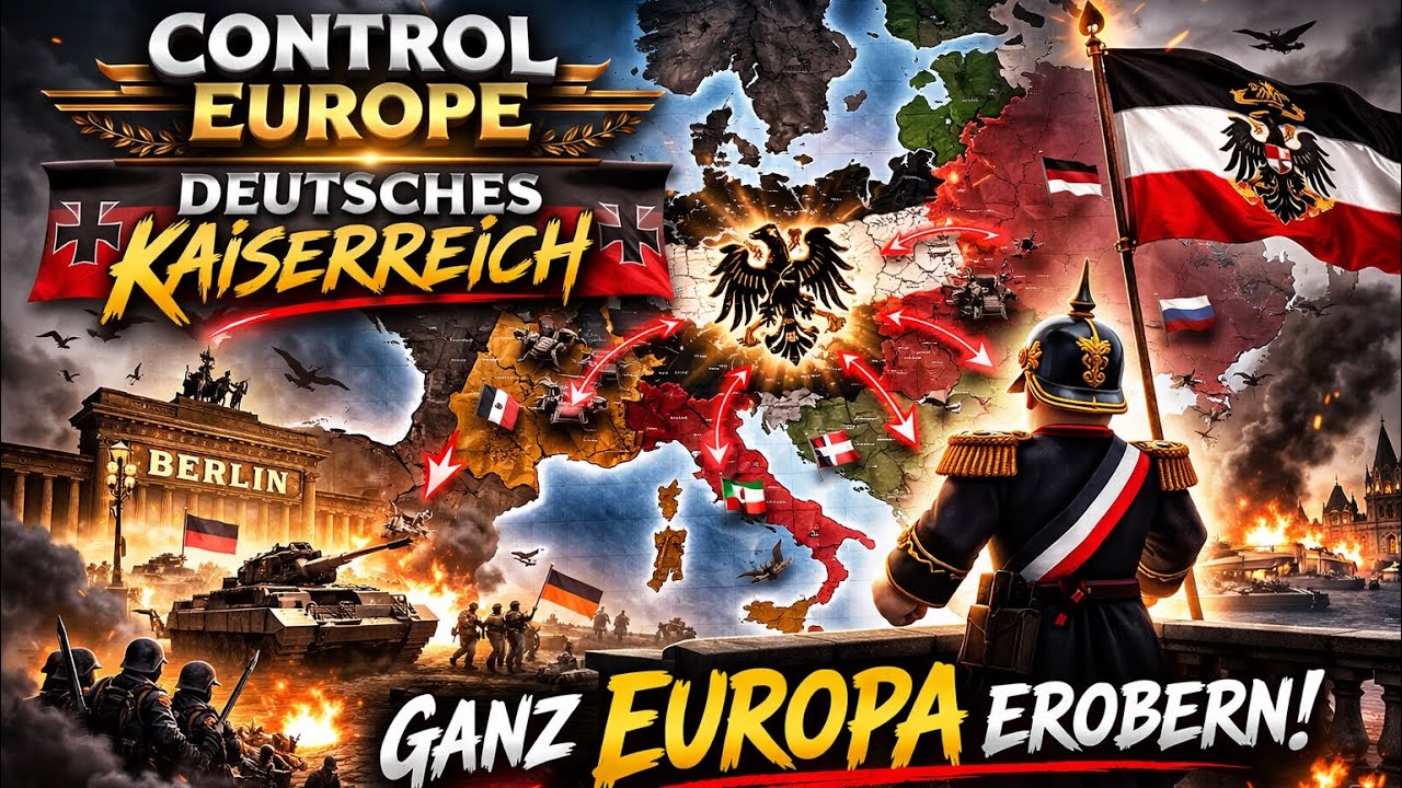 Deutsches Kaiserreich Controlliert Europa 