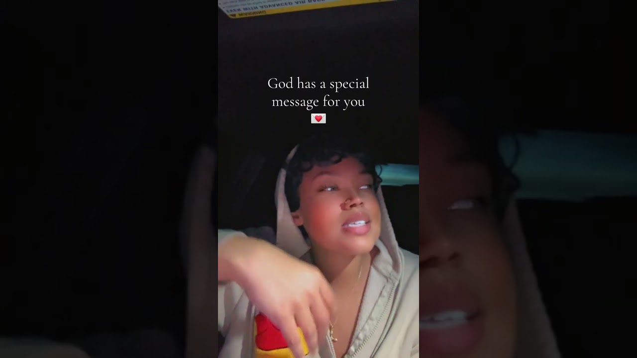 God has a special message for you 💌