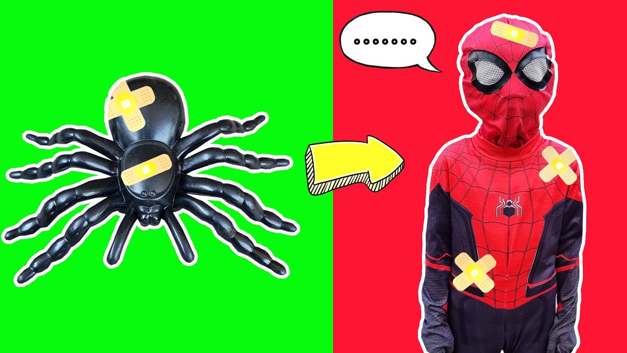 แย่แล้ว !? แมงมุมเป็นแผล หนูดีช่วยรักษาแผลให้แมงมุม แมงมุมกลายร่างเป็นสไปเดอร์แมน I หนูดีมาแล้วจ้า