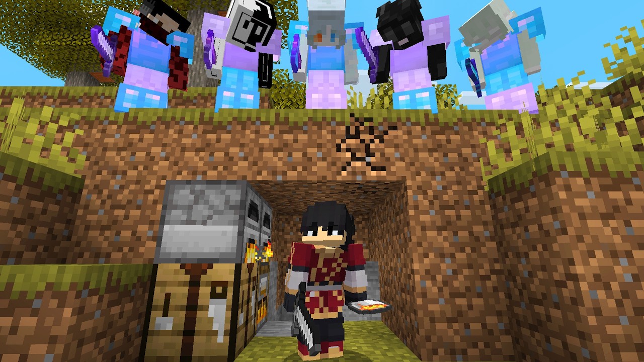 Minecraft Speedrunner VS 5 Hunters FINALE
