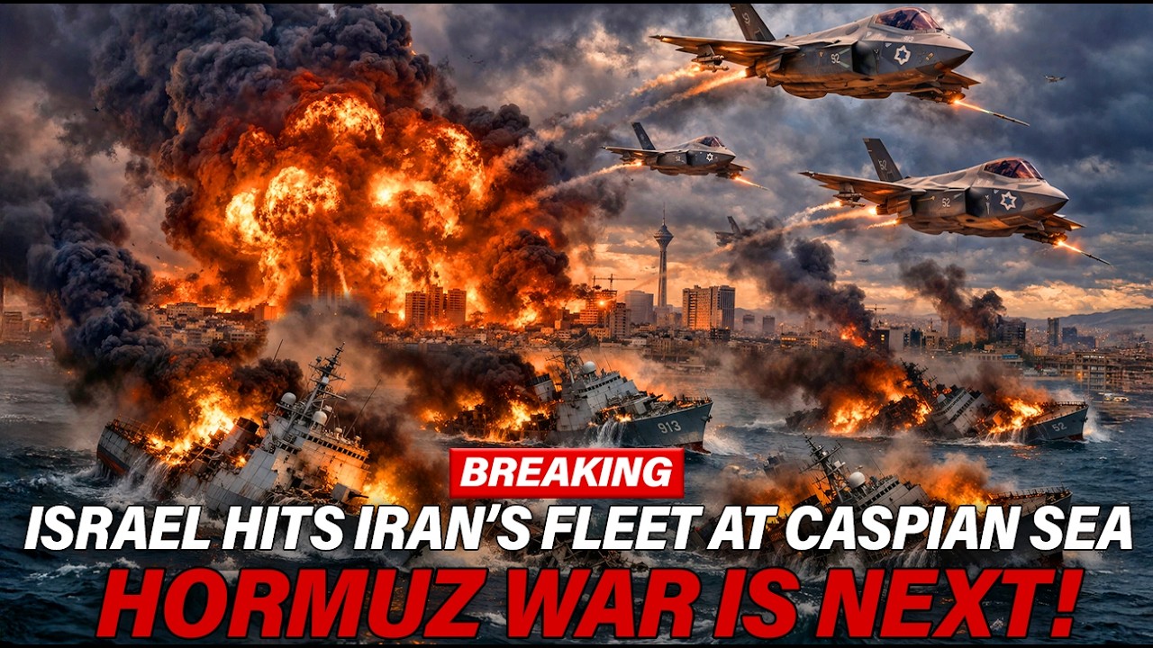 BREAKING: IDF HITS Iran In Caspian Sea; Hormuz Showdown Nears; Qatar Gas Hit | TBN Israel