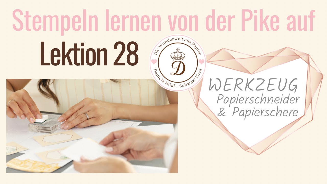 Papierschneider und Papierschere | Fragen und Antworten | Pflegetipps | basteln mit #stampinup