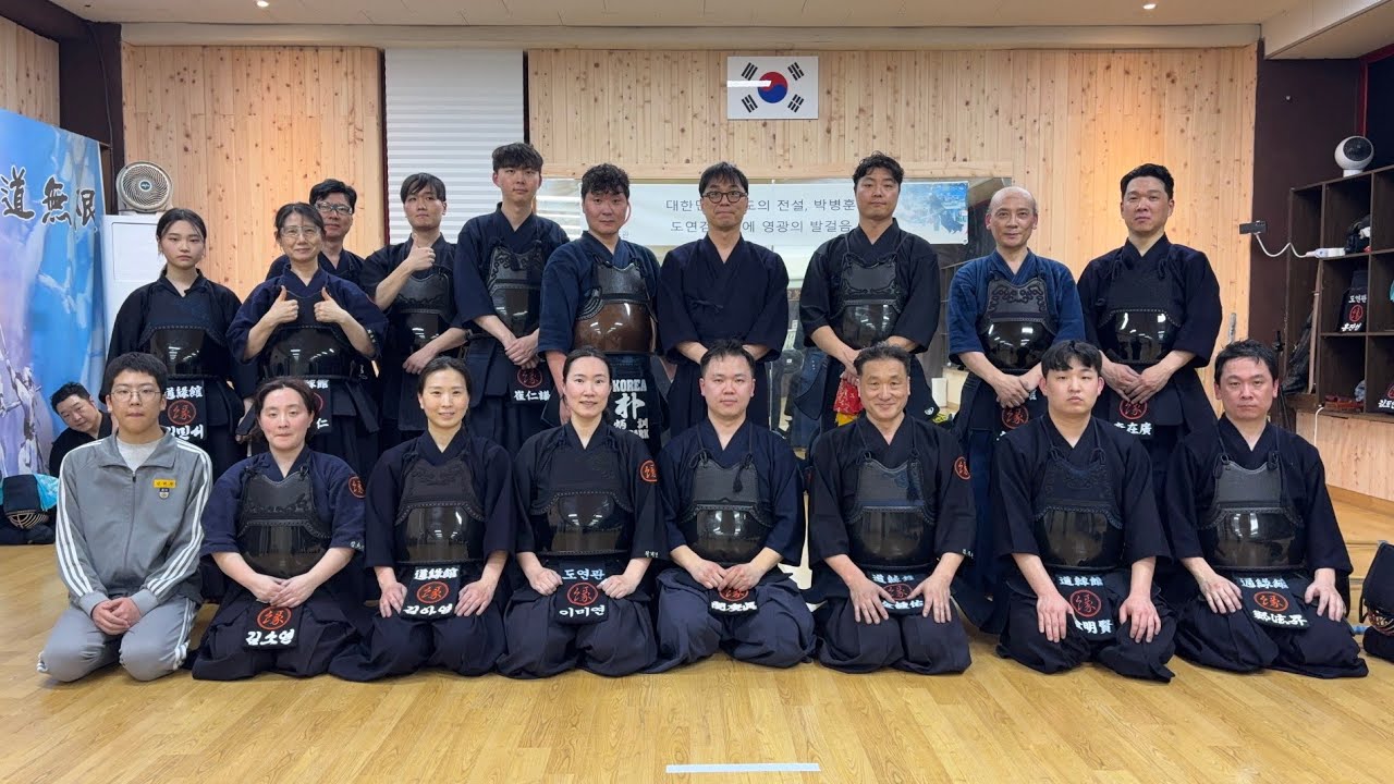 대한민국 검도 레전드 박병훈(15WKC, 16WKC,17WKC, 화성시청 코치)사범님 방문-도연검도관 26.03.13 (한상훈 사범)