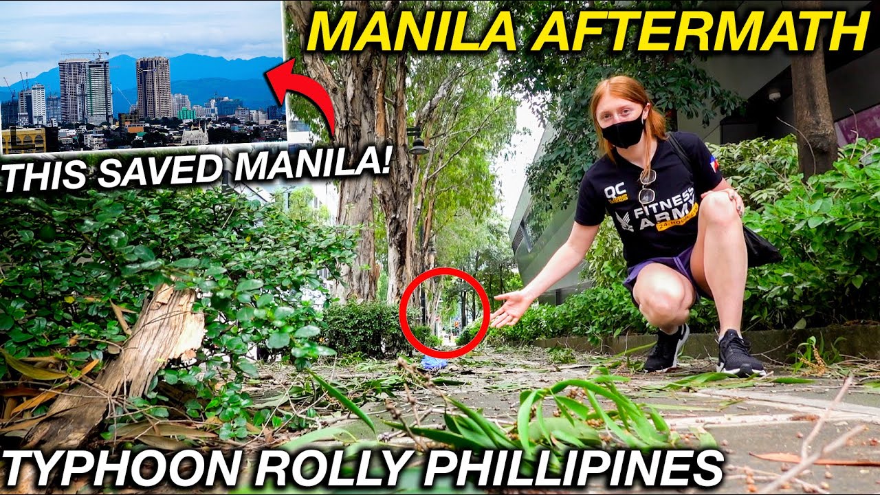 MANILA Day After TYPHOON ROLLY (Goni) HITS