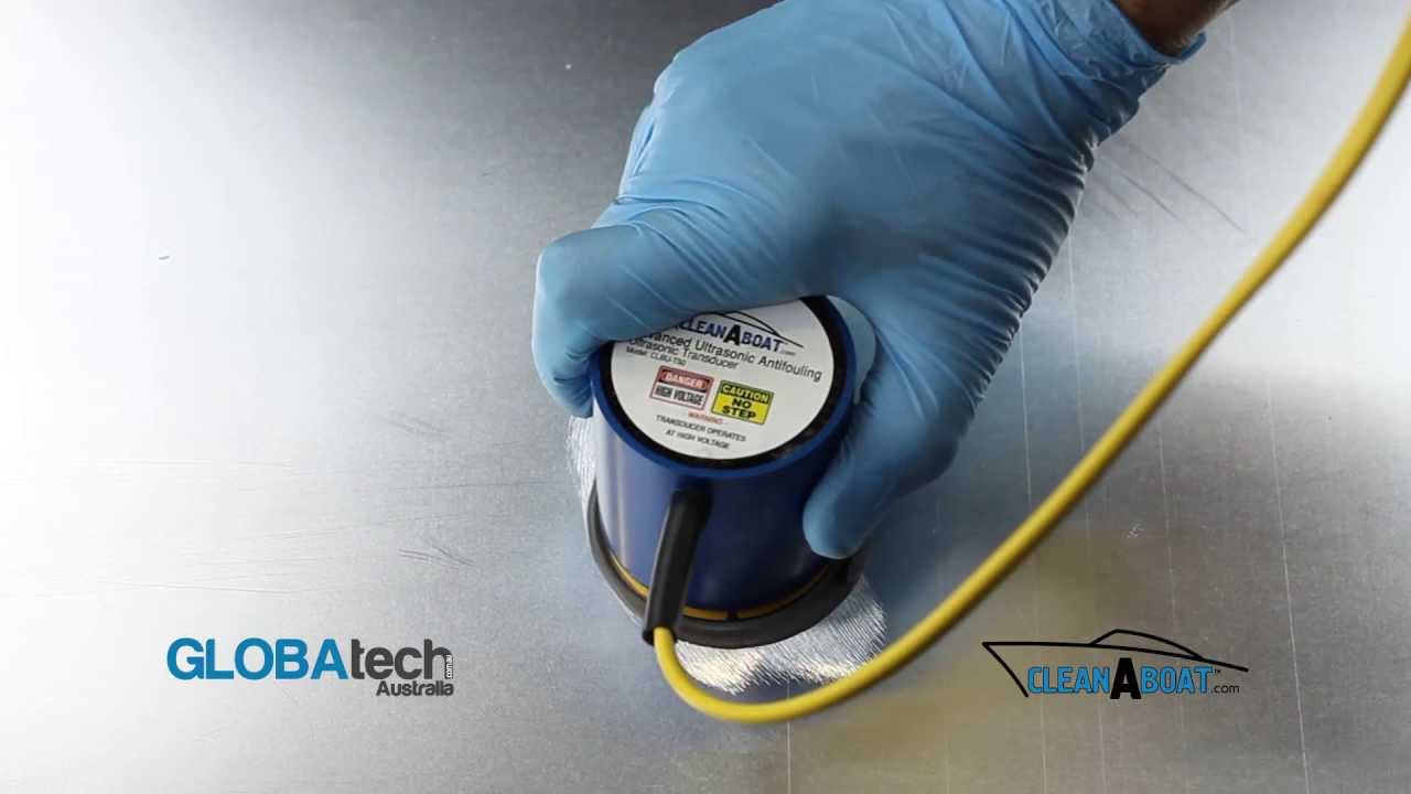 Ultrasonic Transducer Installation on Bare Steel or Alloy CleanAHull