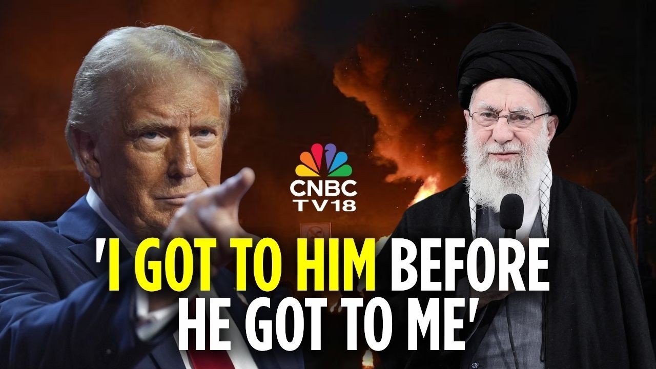 President Trump Alleges Iran's Supreme Leader Khamenei Plotted His Killing In 2024 |  CNBC TV18
