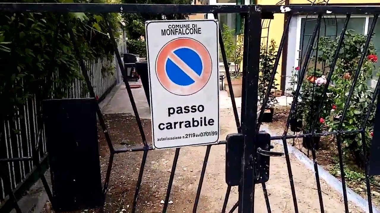passo carrabile