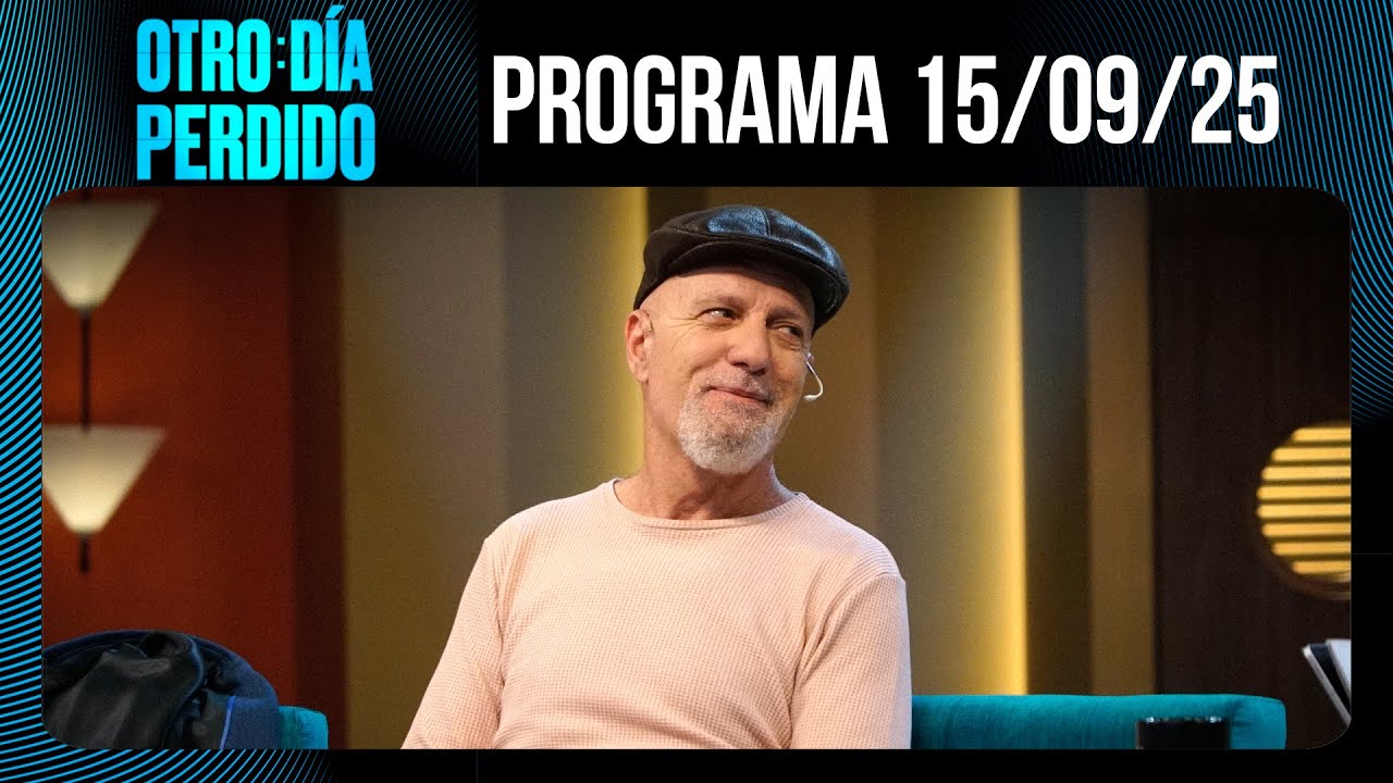 OTRO DÍA PERDIDO - Programa 15/09/25 - EL TIEMPO NO PARA: GUSTAVO CORDERA VISITÓ A MARIO PERGOLINI