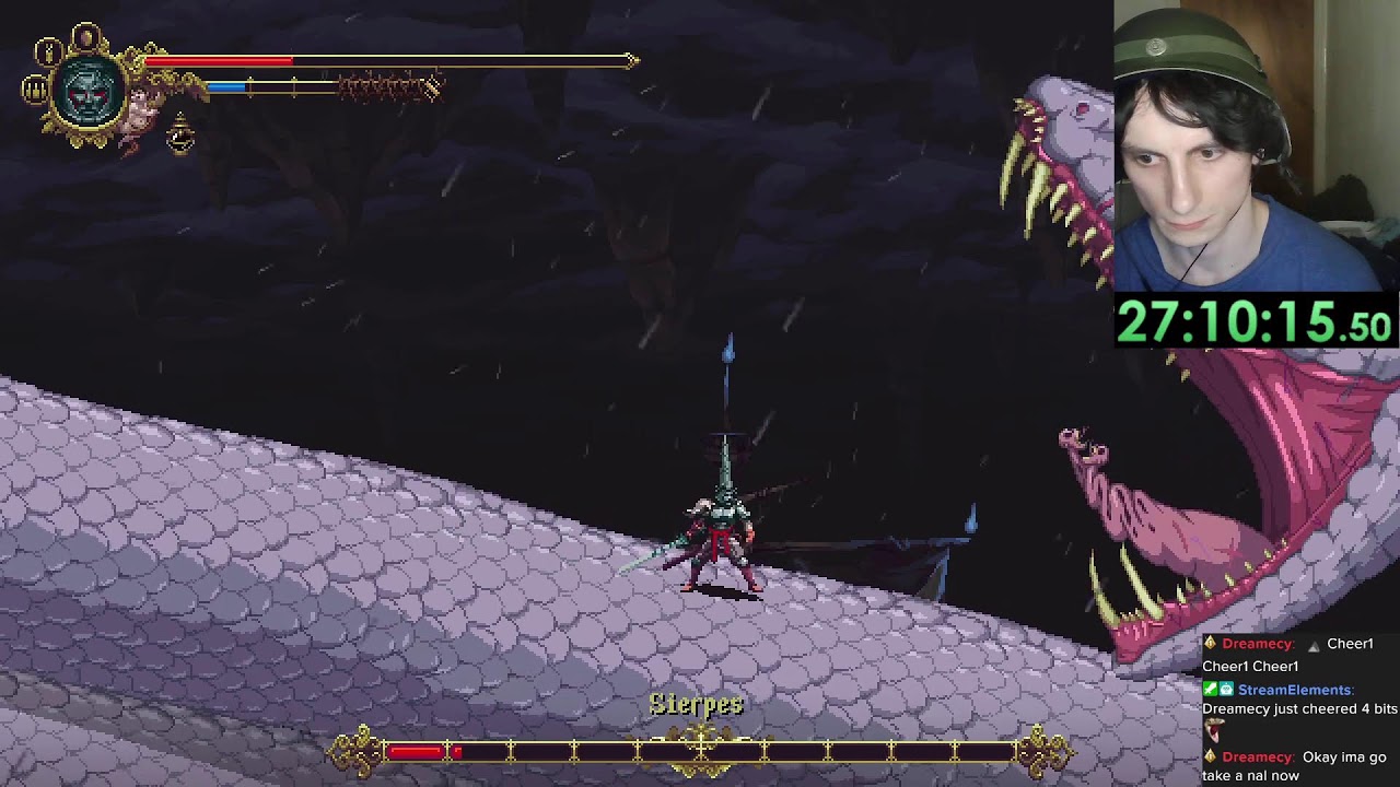 stream until win blasphemous - only reply twitch chat sry